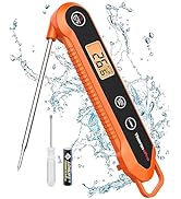 ThermoPro TP03H IPX6 Etanche Thermometre Cuisine à Lecture Instantanée Numérique pour Cuisson The...