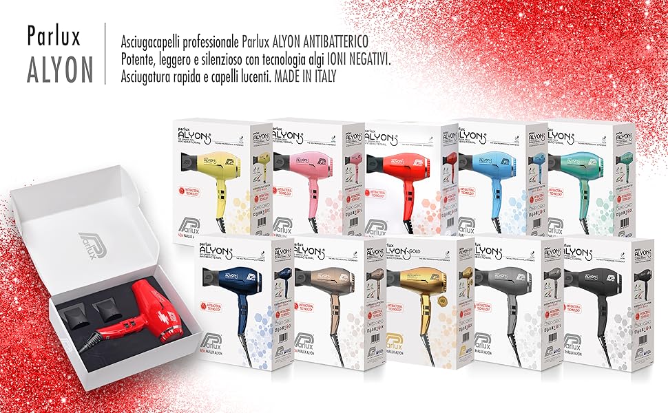 parlux nouveau modèle alyon rouge