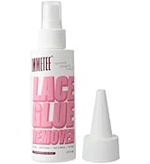 Immetee Perruque détachante de colle pour perruque de dentelle frontale élimination rapide 120 ml Spra...