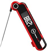 ThermoPro TP620 Thermometre Cuisine Professionnel à Lecture Instantanée, Termometre Cuison LCD à ...
