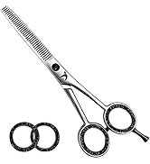 Candure Ciseaux Desepaississant Coiffure 6'' Professionnels Ciseau pour Désépaissir les Cheveux e...