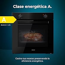 Energy class A / Steam Assist / Steam EasyClean / Cooling Fan / Steam Base X2 / Porte Full Glass