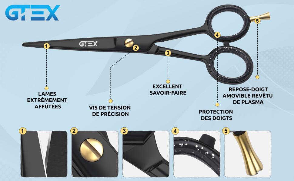 Schéma technique étiqueté « Q.EX » montrant les spécifications détaillées du produit et les instructions de montage avec plusieurs composants illustrés.