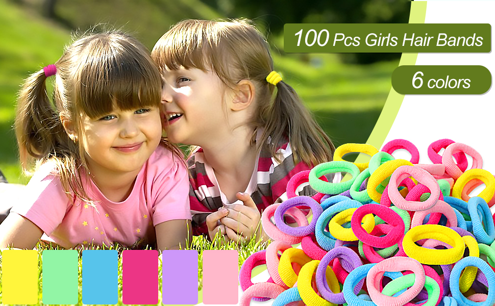 100 pièces pour filles et garçons dans le parc