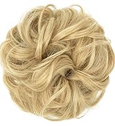 JJstar Chignon Postiche Cheveux Grande Postiches Bouclés Ondulés Chouchou Cheveux Naturel Faux Ch...