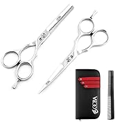 OCBA Ciseaux de coiffure professionnels en acier inoxydable pour coiffeurs et...