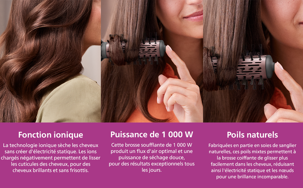 Obtenez le look de votre choix grâce aux différents accessoires de coiffage