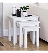 Vida Designs Yorkshire Lot de 3 tables gigognes pour salon, tables d'appoint empilables, robustes et faciles à utiliser