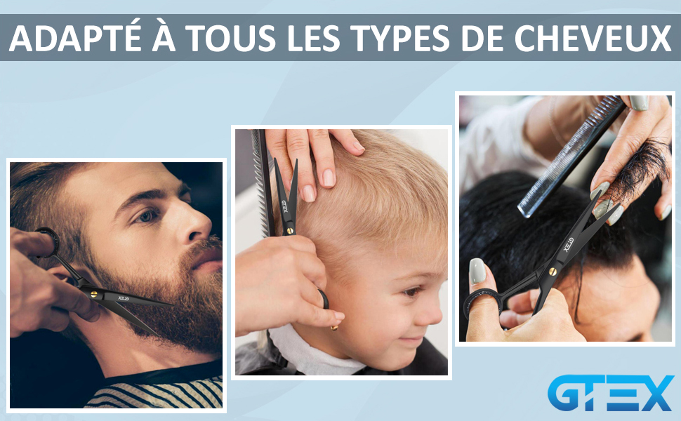 Le texte se lit comme suit : « ADAPTÉ À TOUS LES TYPES DE CHEVAUX ». Séquence de démonstration du produit montrant plusieurs techniques de coiffure et leurs résultats.