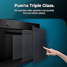 Energy class A / Steam Assist / Steam EasyClean / Cooling Fan / Steam Base X2 / Porte Full Glass