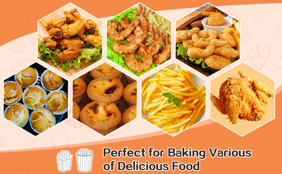 doublures de friteuse à air ninja