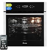 KKT KOLBE Four encastrable 60 cm | 70 l | 2,8 kW | Fonction pizza | Grill | chaleur tournante | Air chaud | Automa...