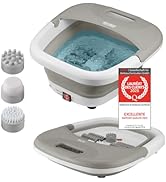 TZS First Austria Spa pour les pieds | Pliable avec supports de stabilité | Ensemble de pédicure ...