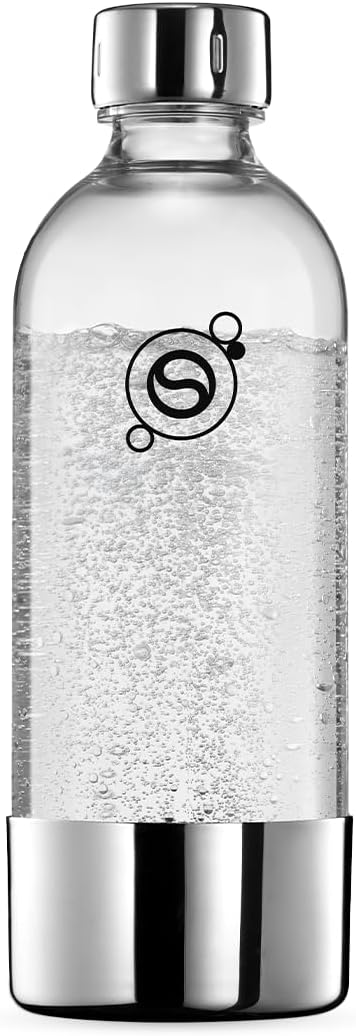 Sodastream - Premium (Gaia/Terra/Art/Ensō) - 1L - métal, sans BPA, lavable, réutilisable