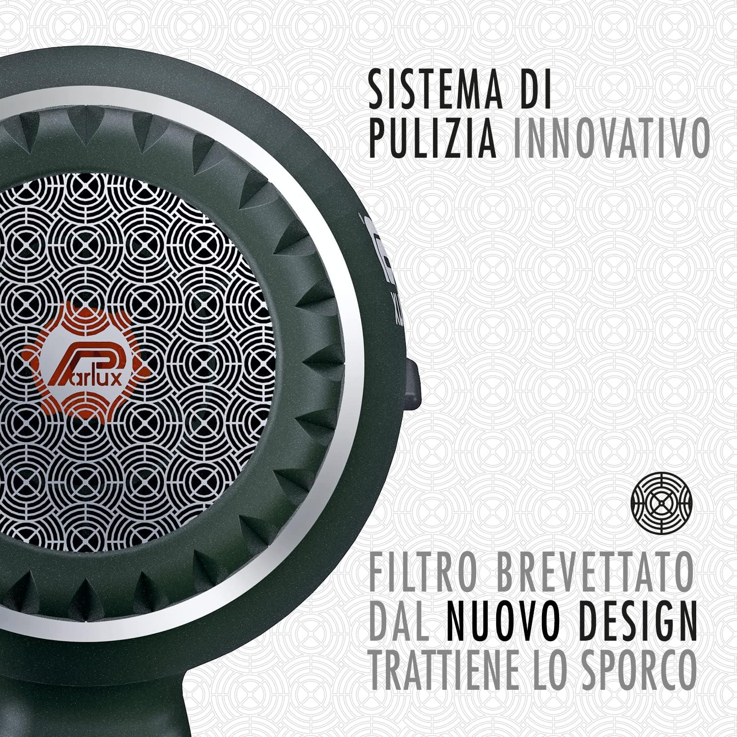 Parlux - Digitalyon série - léger, puissant, anthracite, ionique