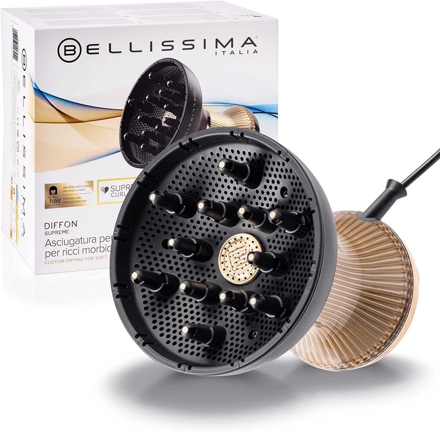 Bellissima - Diffon Supreme XL - diffuseur céramique - 2 vitesses, 3 températures, séchage ionique doux