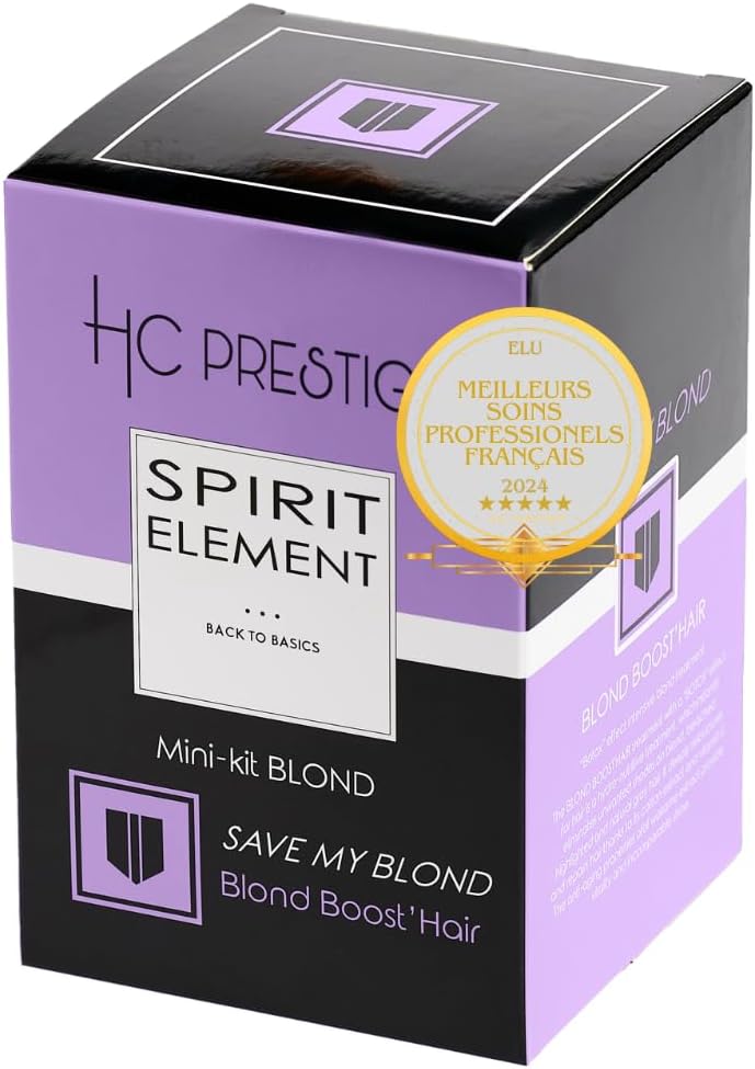 Mini kit botox capillaire - soin blond 4x100ml - hydrate, neutralise jaunes