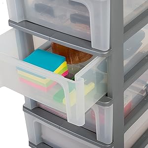 Tour de rangement en plastique Organizer Chest