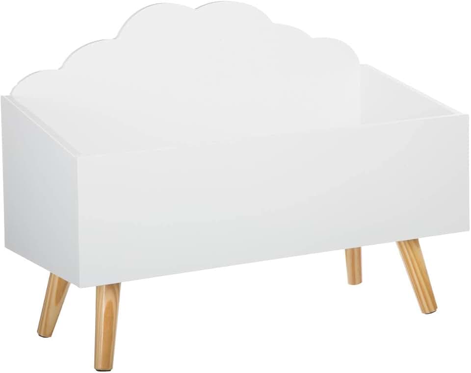 Atmosphera - Coffre Nuage blanc enfant - rangement pratique, compacte
