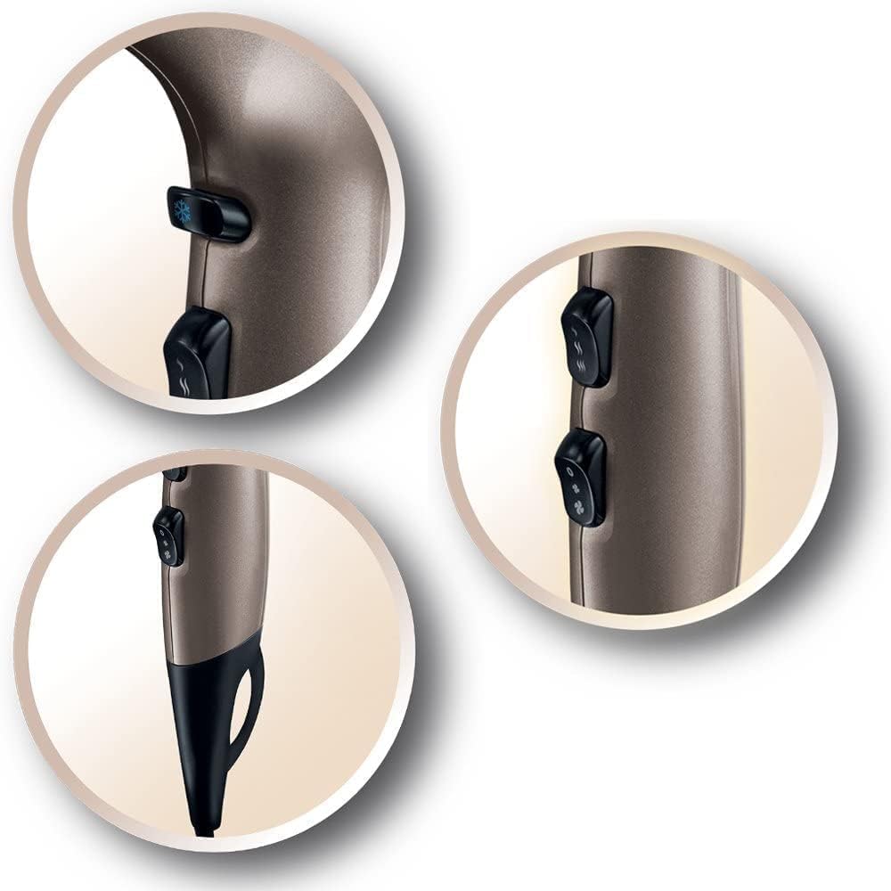 Remington - Keratin Therapy - Soin Kératine & Huile d'Amande, 2200W, Ionique, 3 vitesses, AC8002