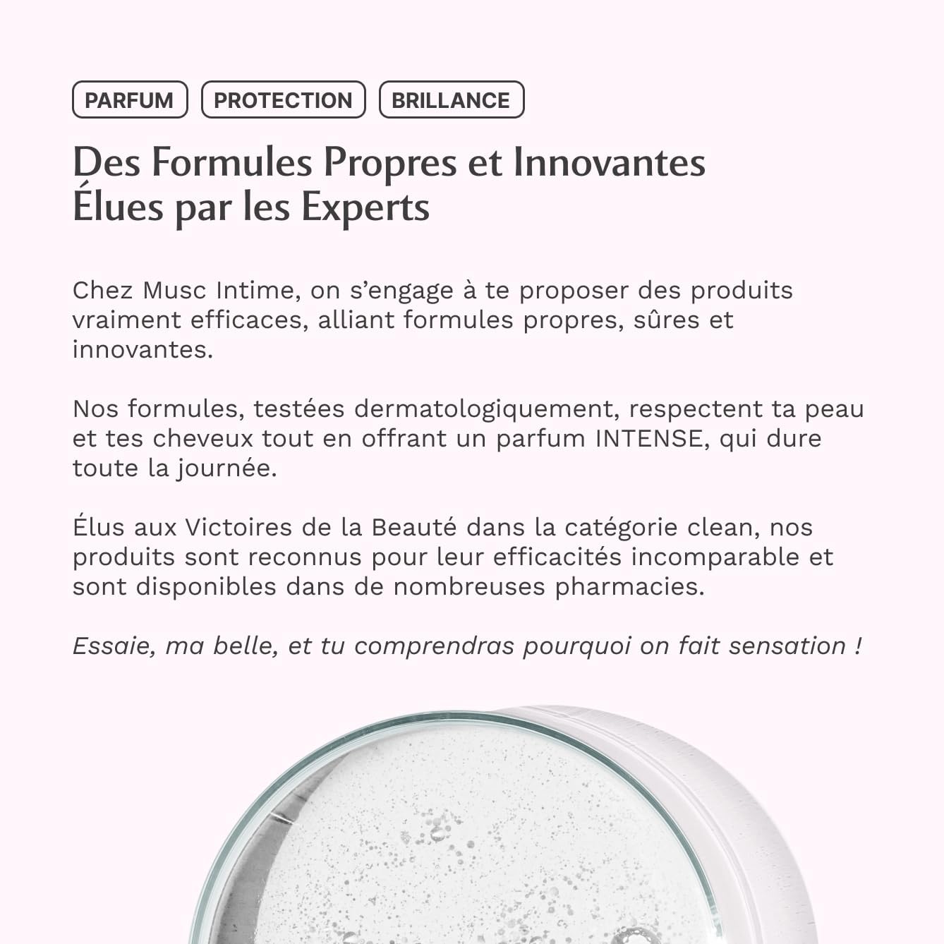 MUSC INTIME - Sweet Litchi Cheveux - 50ml - hydrate et parfume