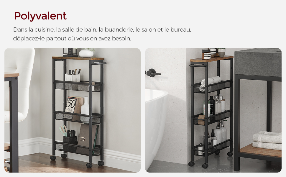 est un excellent moyen de ranger vos produits.