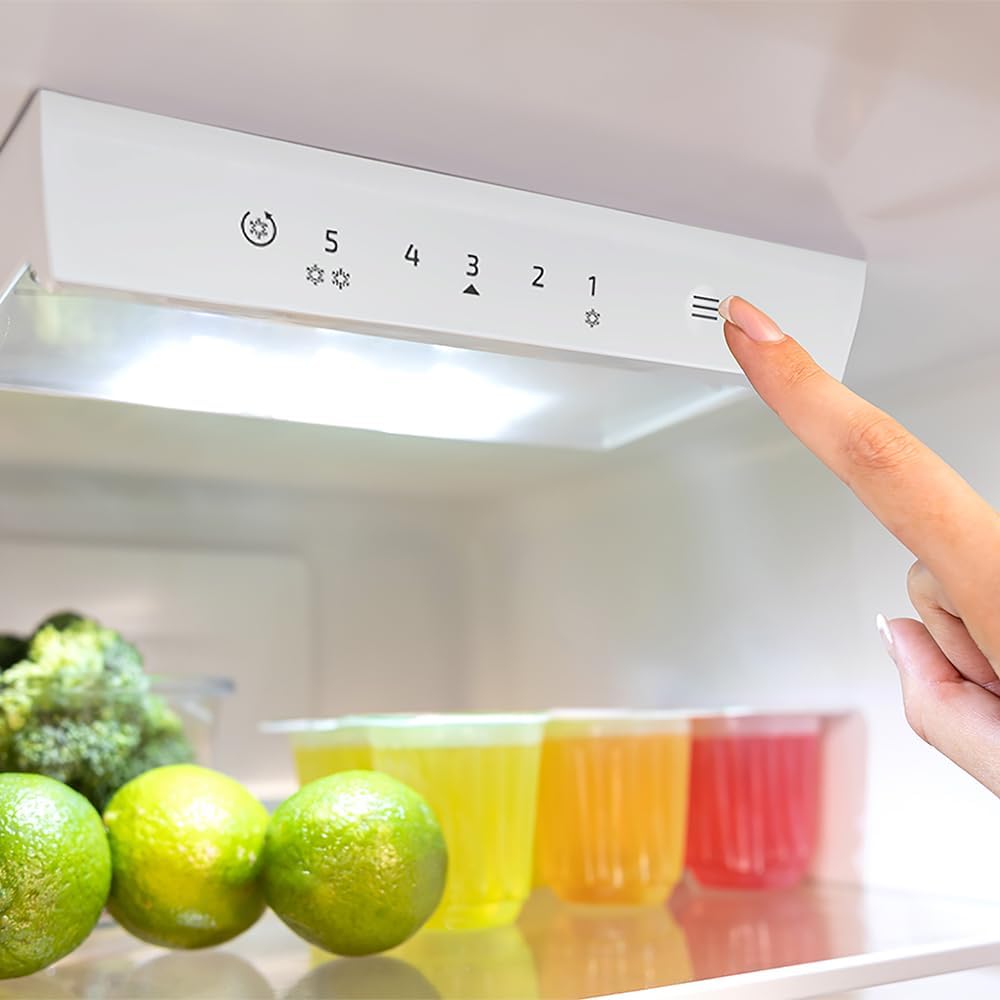 Cecotec - Bolero CoolMarket Combi 250 - 250L - No Frost, Inverter, porte réversible, alarme de porte