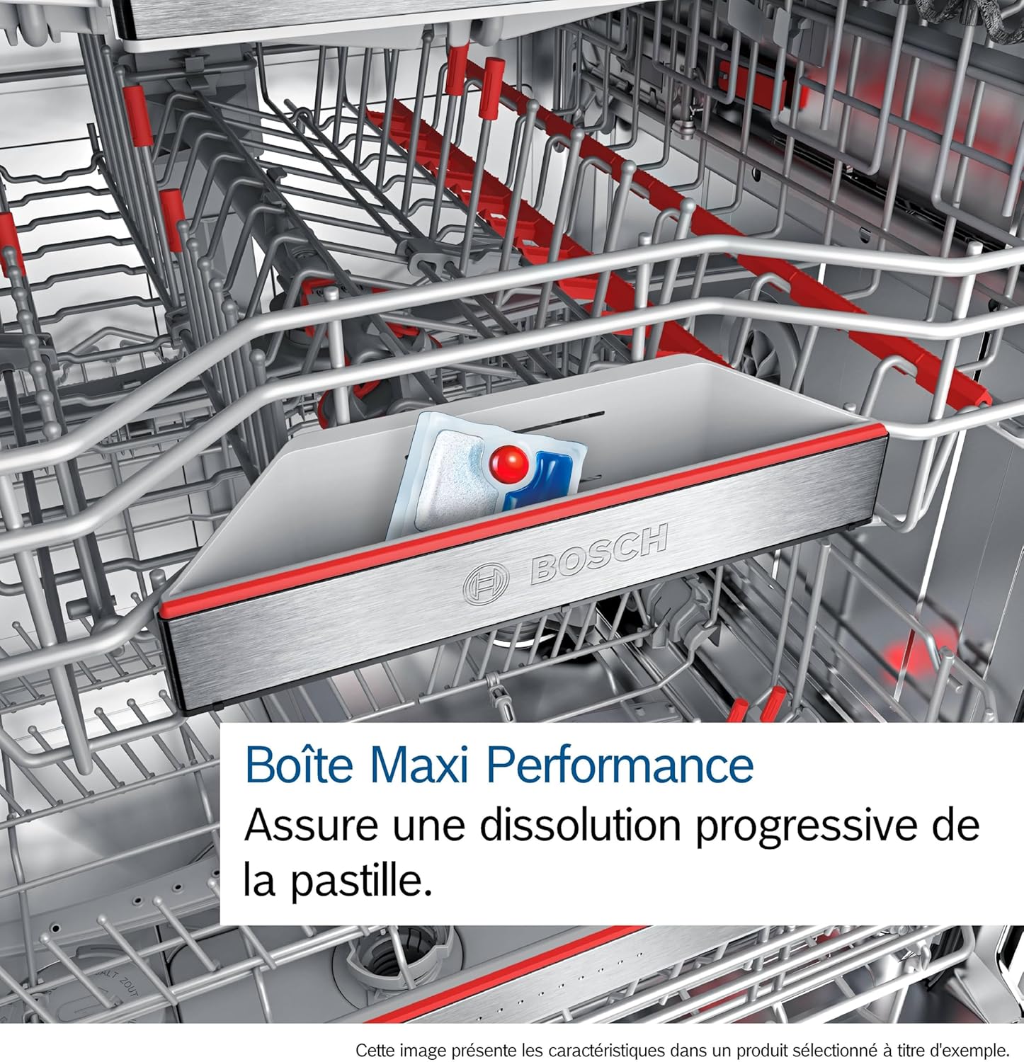 Bosch - Série 4 - 60 cm - Lave-vaisselle encastrable acier brossé - SMI4HCS07E