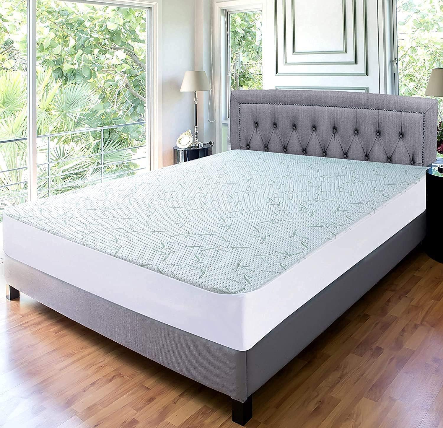 Utopia Bedding - protège-matelas 140x200x30 cm - imperméable, respirant, Oeko-Tex