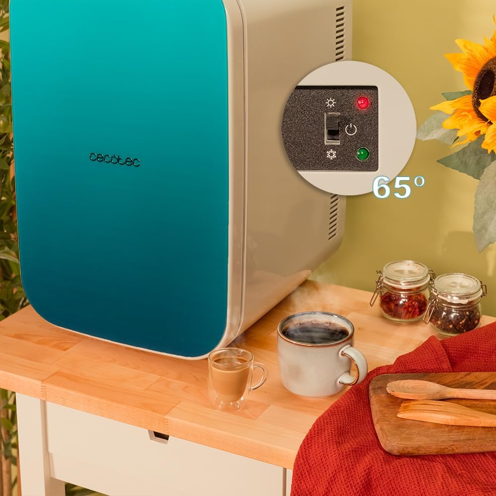 Cecotec - Bolero MiniCooling 25L - 25L - 12V/220V, froid/chaleur, portable