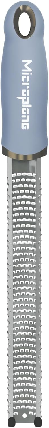 Microplane - zesteur Classic - lame fine, bleu, polyvalent, fabriqué USA