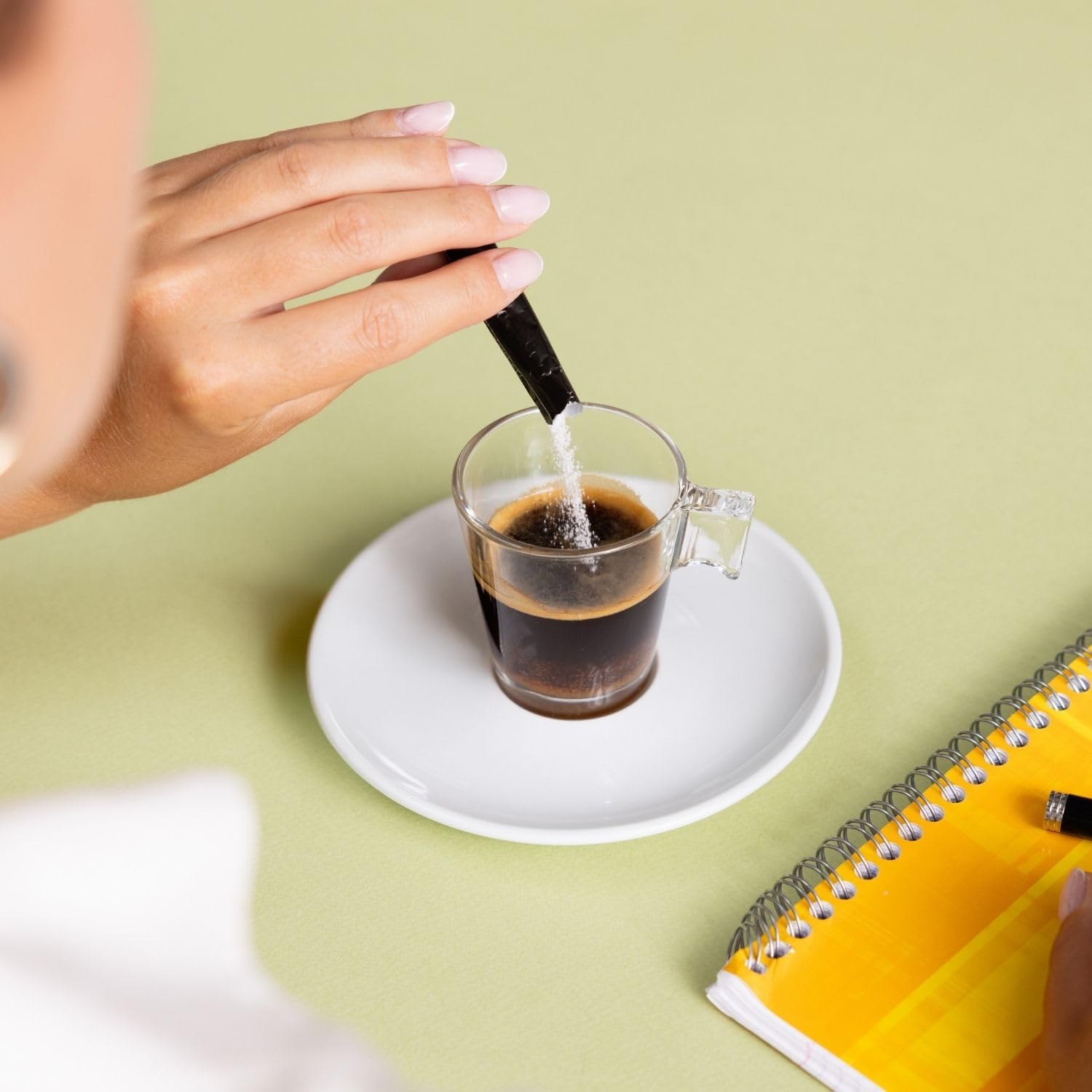 Fountain - sucre en dosettes individuelles - 4g x 100 - boîte distributrice