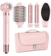 Mescomb Airstyler 5 en 1 • Ensemble sèche-cheveux et brosse à friser ionique • Coiffage pour tous les types de cheveux • Pas de chou...