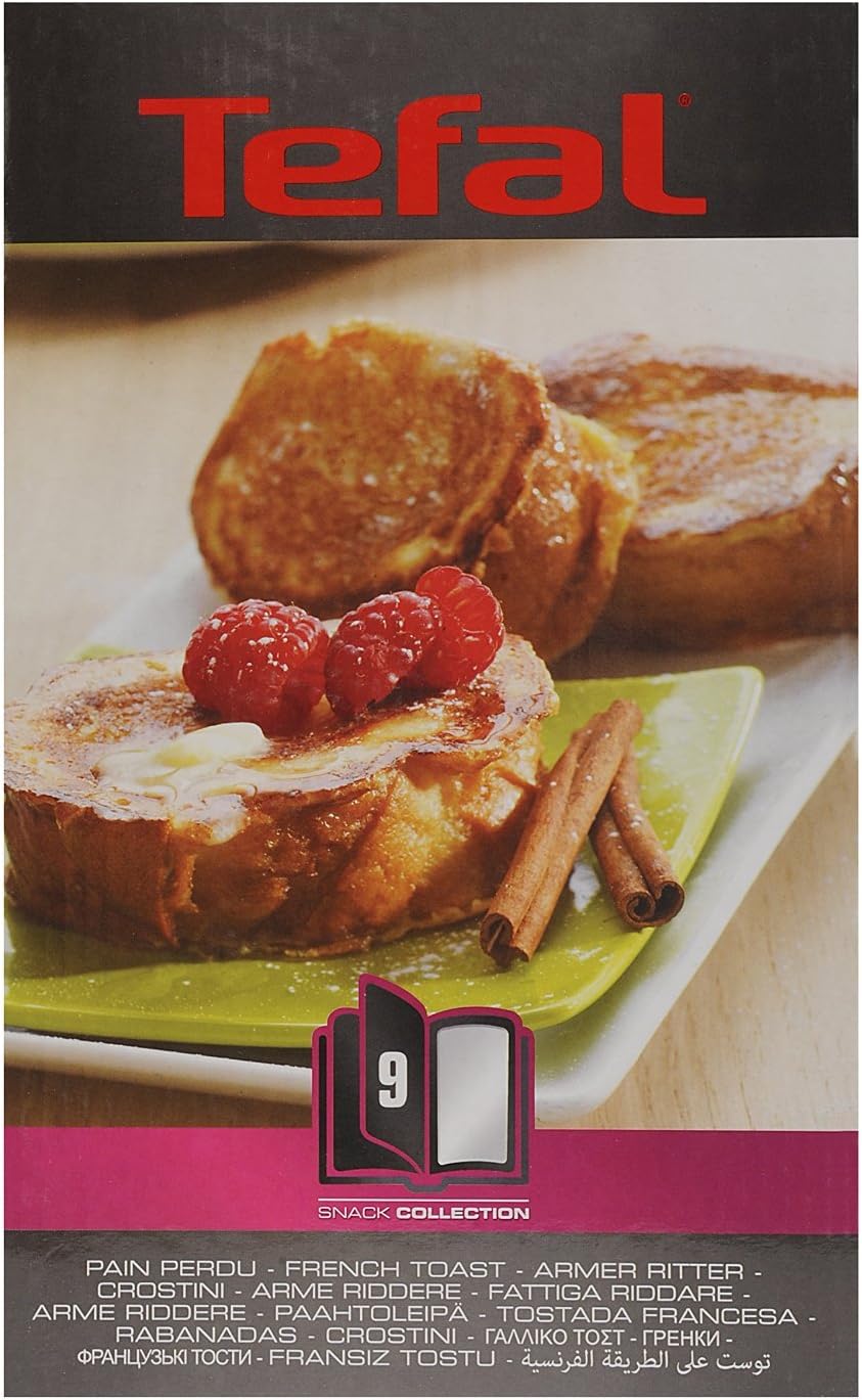 Tefal - Snack Collection - plaques pain perdu - livre de recettes - XA800912