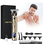 Tondeuse Cheveux Hommes, HyAdierTech Electriques Tondeuse Barbe Homme, Professionnelle Tondeuse à...