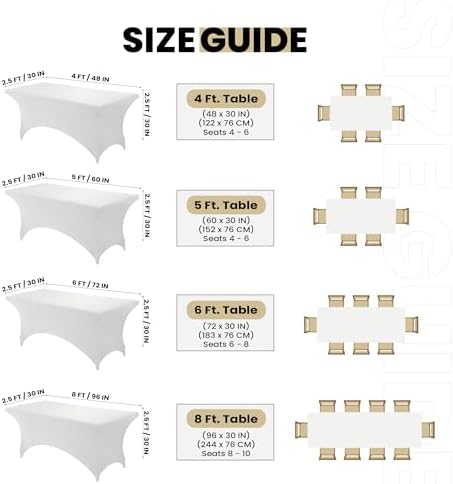 Utopia Kitchen - nappe extensible - 244 cm - polyester, lavable, infroissable