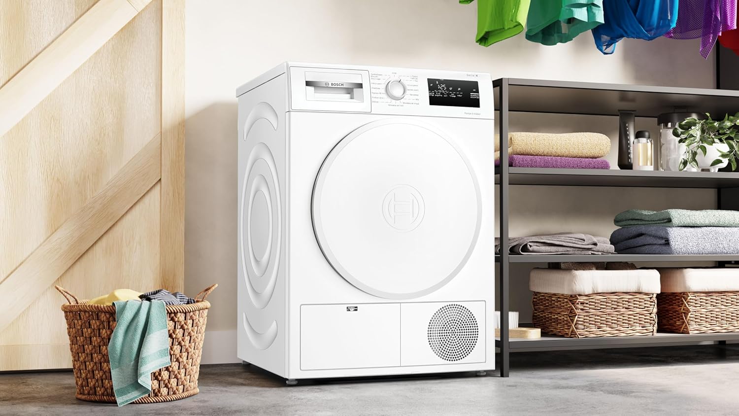 Bosch - Sèche-linge Série 4 8kg pompe à chaleur compact - WTH8300DFR