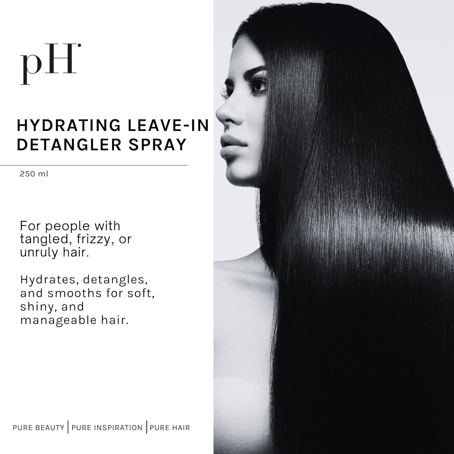 Ph Laboratories - Hydrating Leave In Detangler - 250ml - spray hydratant