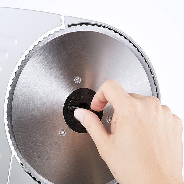 TOKASS - lame de trancheuse à viande - 19 cm - acier inoxydable, lame dentelée