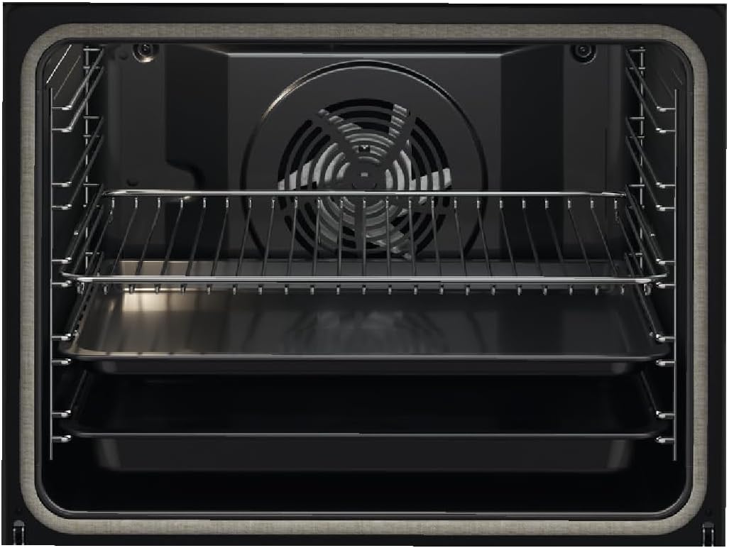 Zanussi - four multifonction pyrolyse XXL, 72L, inox, A+, ZOPKX6X2