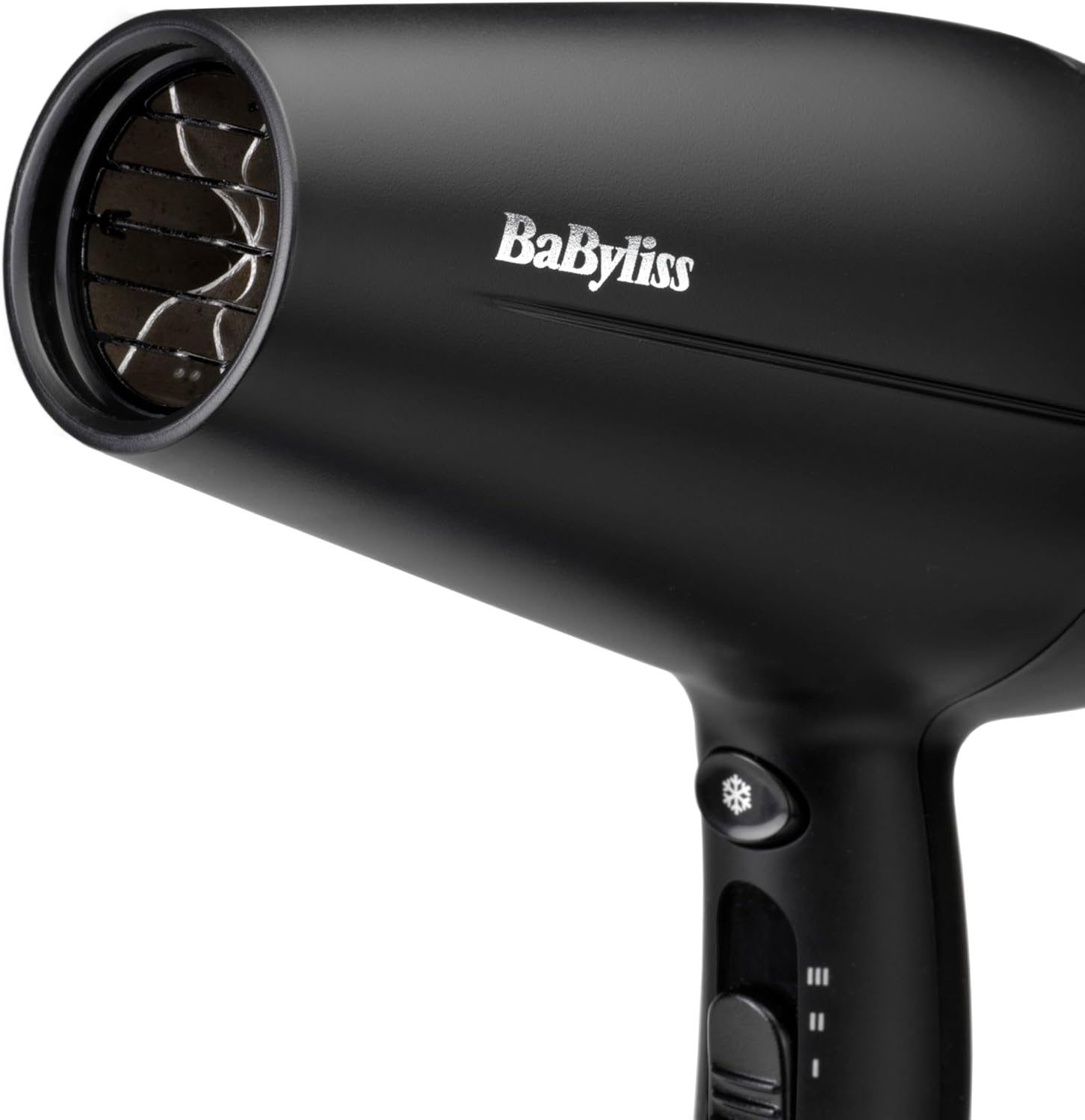 BaByliss - Turbo Smooth - sèche-cheveux 2200W, ionique, diffuseur, D572DE