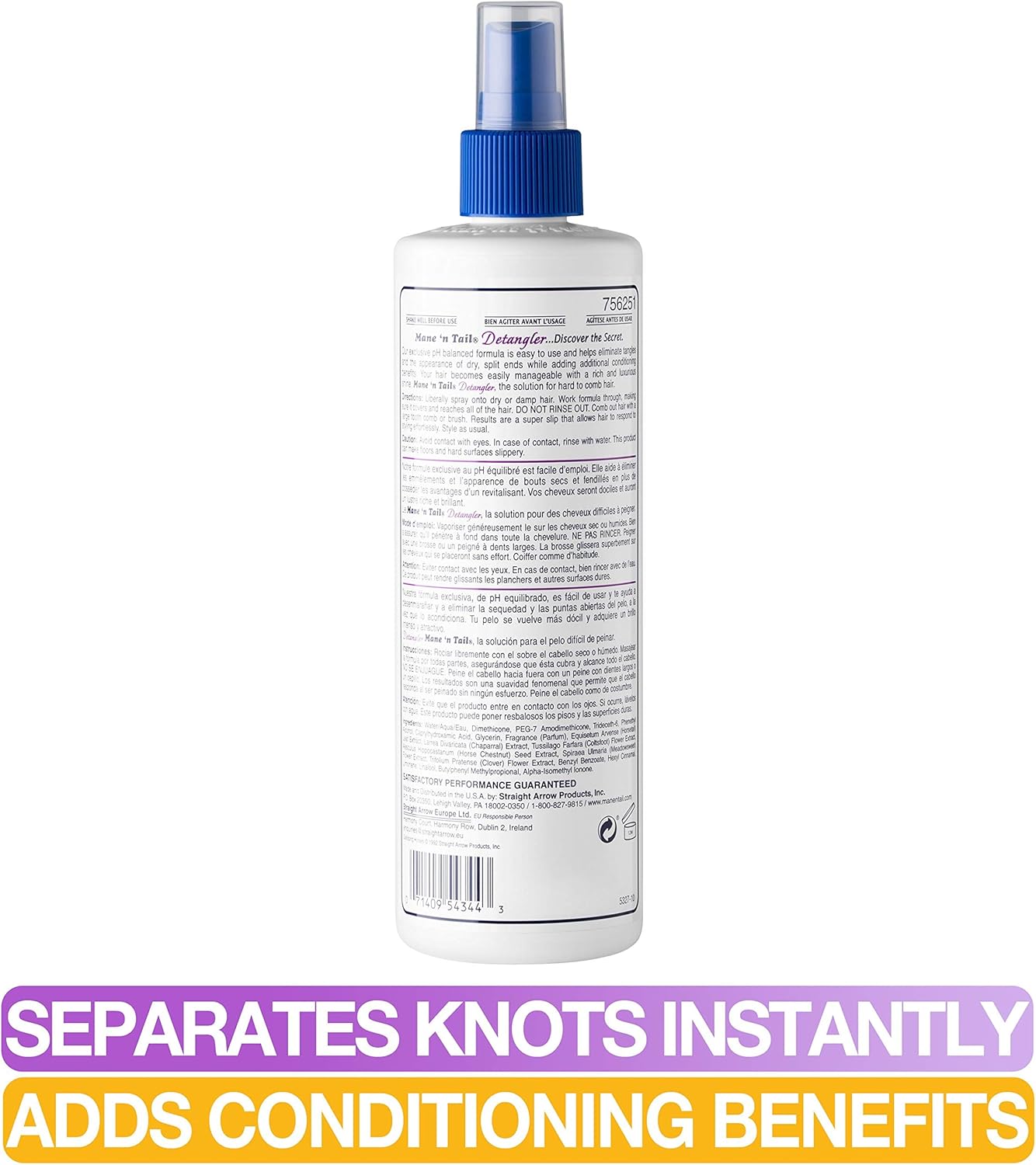 Mane 'n Tail - Detangler - 355ml - spray démêlant cheveux