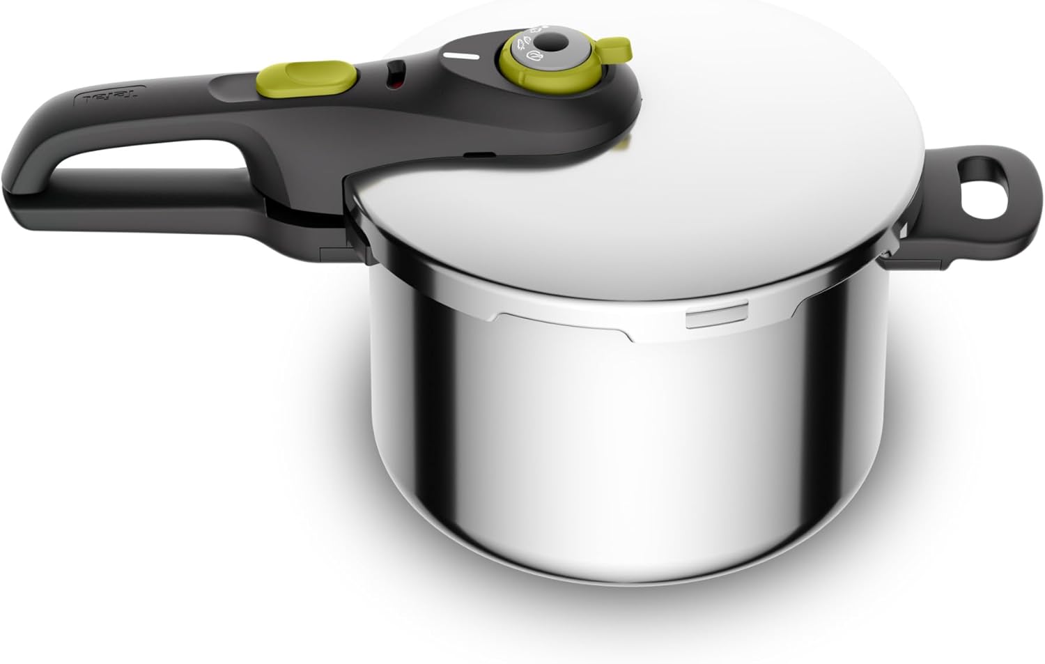 Tefal - Secure 5 Neo - cocotte-minute inox 6L, 2 programmes, sécurité 5 points, compatible induction/lave-vaisselle - P2