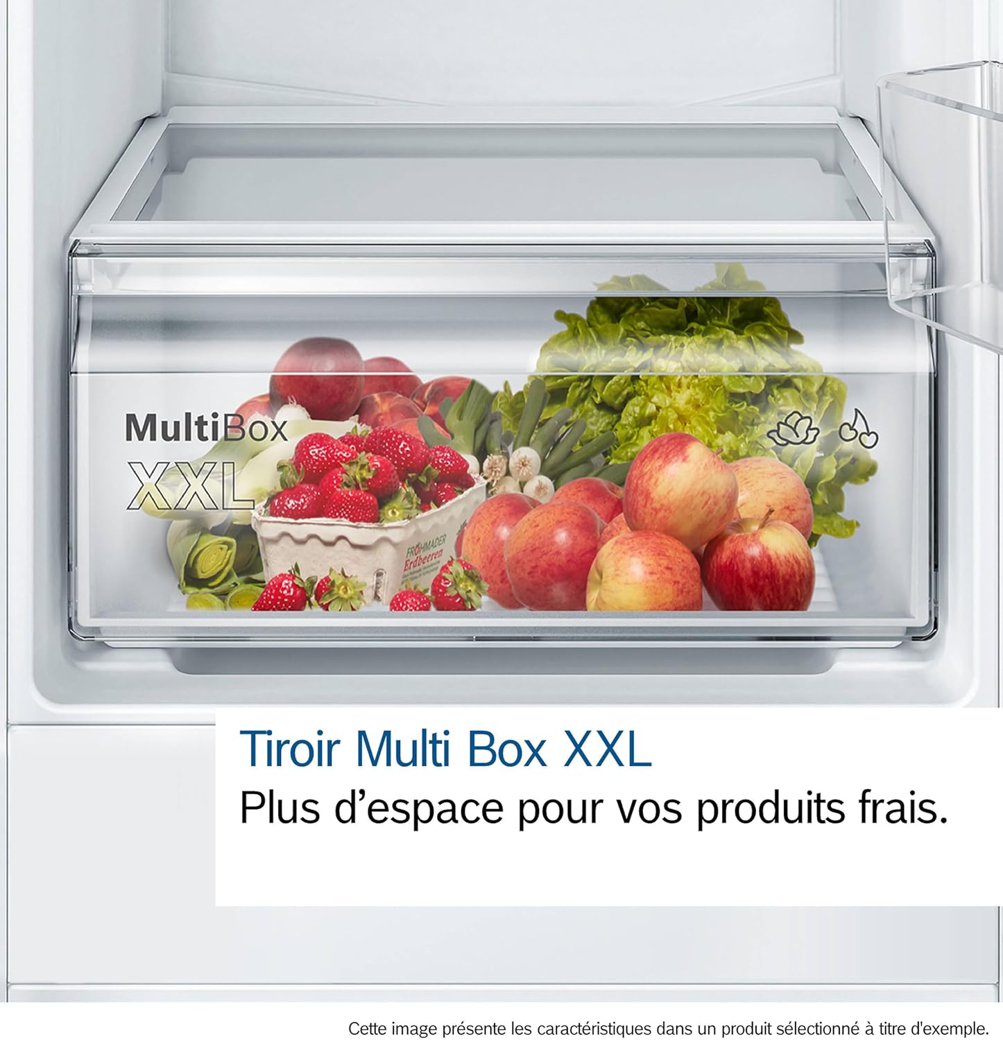 Bosch - KIR41NSE0 Série 2 - 122,1x54,1 cm - réfrigérateur encastrable 204L KIR41NSE0