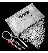 Sularpek 1000 Pièces Elastique à Cheveux, Petit Elastique Cheveux, Elastique Transparent Cheveux,...