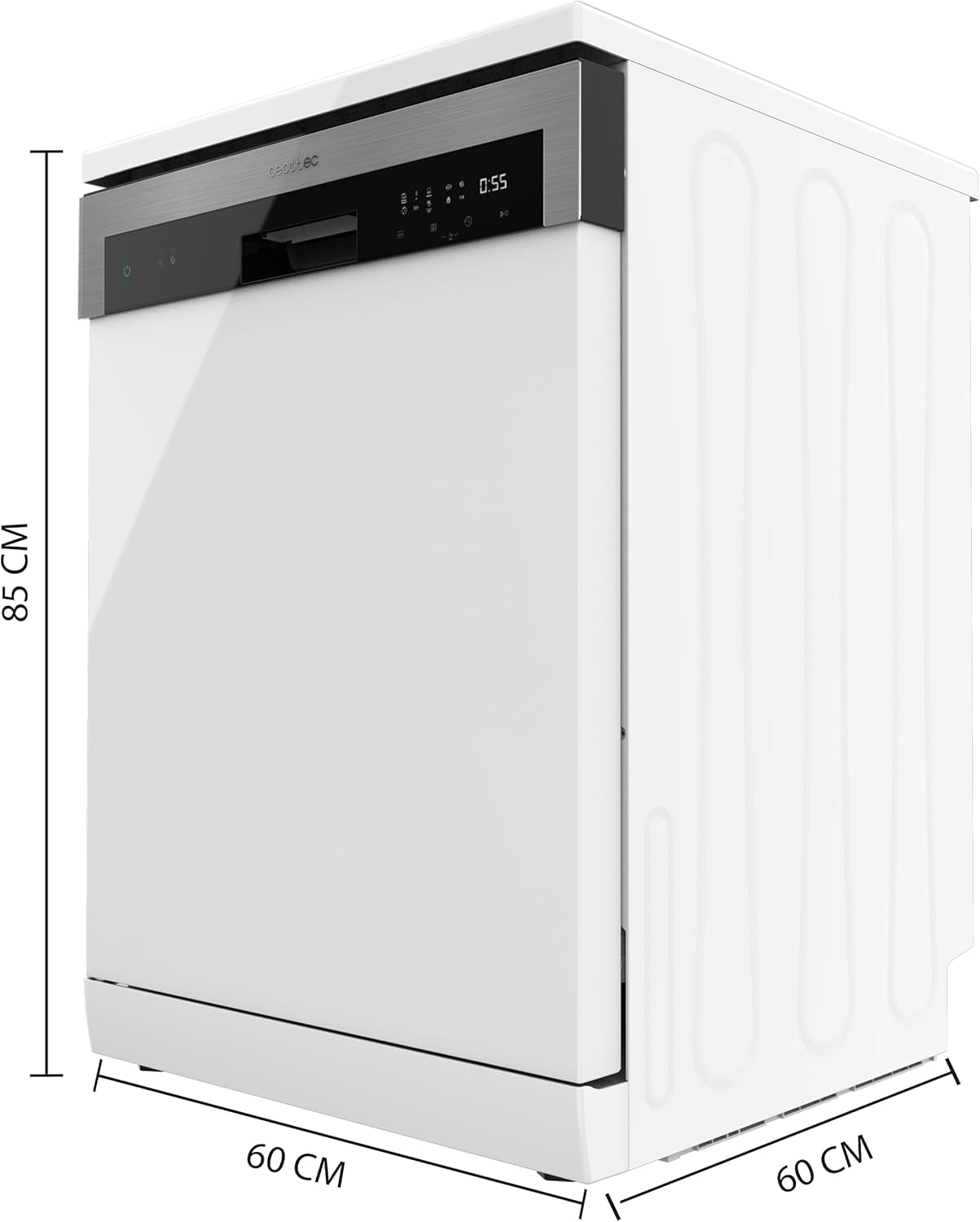 Cecotec - Bolero Aguazero 6200 D - 14 couverts - 6 programmes, classe D, 1850W