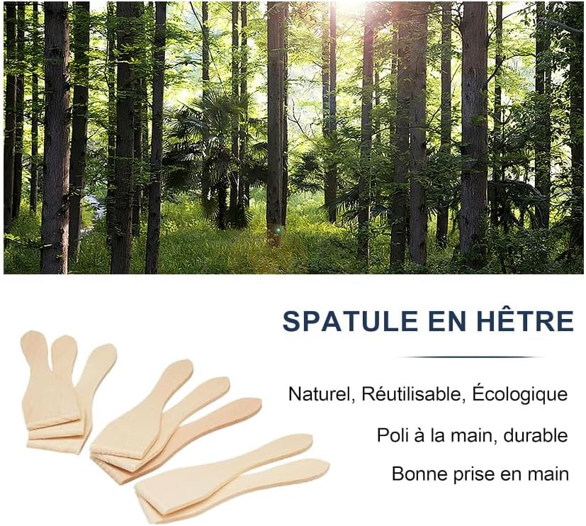 Poêle à raclette 8 parts - revêtement antiadhésif, poignées isolées, 8 spatules