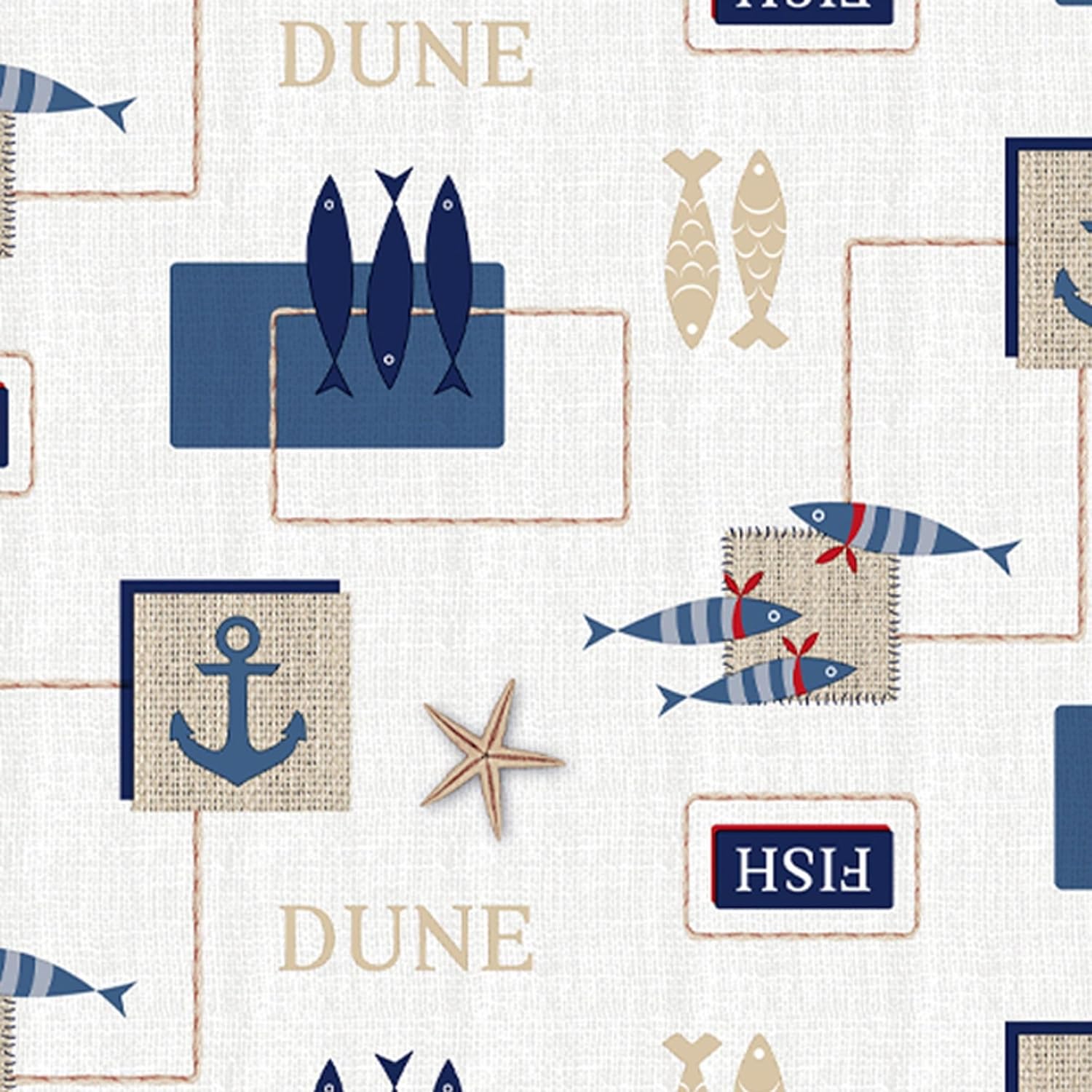 Nappe en toile cirée - rectangulaire 300x140 cm - anti-taches, imperméable, facile d'entretien, bleu