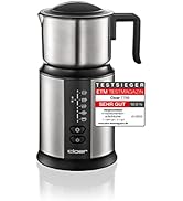 Cloer 7789 Mousseur à lait à induction, jusqu'à 450 ml, mousse de lait froide ou tiède, chocolat ...