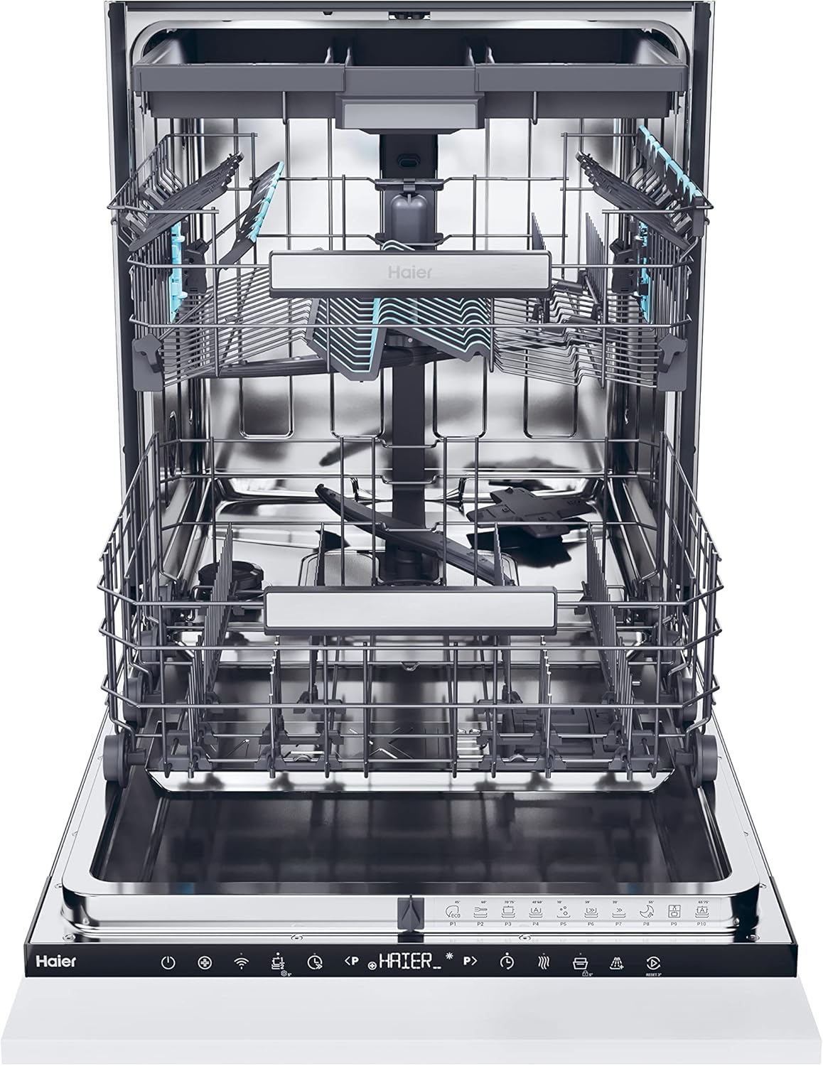 Haier - lave-vaisselle encastrable série XS - 60 cm - 6 programmes - XS6B0S3FSB